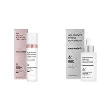Încarcă imaginea în Galerie, Set Mesoestetic Age Element - Crema de Noapte 50ml si Ser Concentrat 30ml