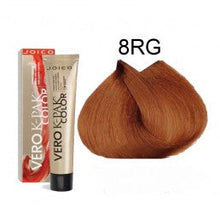 Încarcă imaginea în Galerie, Joico Vero K-Pak Color 8RG Vopsea de Par Permanenta 74ml