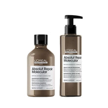 Încarcă imaginea în Galerie, L’Oreal Professionnel SE Absolut Repair Molecular Duo - Set Pentru Par Deteriorat