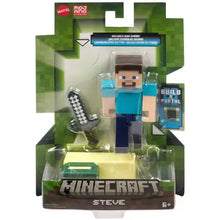 Încarcă imaginea în Galerie, Minecraft Craft A Block Figurina Steve 8Cm