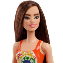 Încarcă imaginea în Galerie, Barbie Papusa Satena cu Costum de Baie Portocaliu