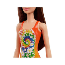 Încarcă imaginea în Galerie, Barbie Papusa Satena cu Costum de Baie Portocaliu