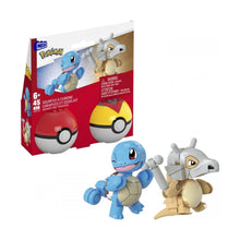Încarcă imaginea în Galerie, Pokemon Mega Set Doua Bile Squirtle si cubone 45 Piese
