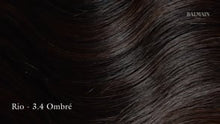 Încarcă și redă videoclipul în Galerie, Balmain Catwalk Ponytail Straight Ombre Rio 3.4 55cm - Coada de Par Invizibila