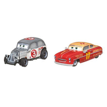 Încarcă imaginea în Galerie, Cars 3 Set 2 Masinute Metalice Caleb Worley si Jet Robinson