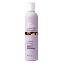 Încarcă imaginea în Galerie, MilkShake K-Respect Keratin System Smoothing Shampoo 300ml - Sampon