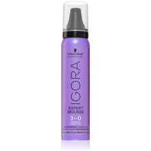 Încarcă imaginea în Galerie, Schwarzkopf Professional Igora Expert Mousse 3-0 - Spuma Nuantatoare 100ml