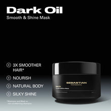 Încarcă imaginea în Galerie, Sebastian Professional Dark Oil Smooth & Shine Mask 145ml - Masca Pentru Par