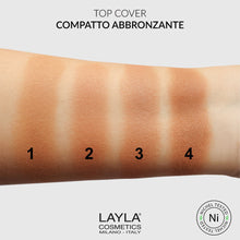 Încarcă imaginea în Galerie, Layla Cosmetics Compatto Abbronzante Top Cover No 1 - Pudra Bronzanta