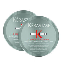 Încarcă imaginea în Galerie, Set Kerastase Genesis Homme 2 x Cire Texturisante - Ceara Modelatoare 75ml