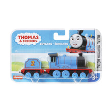 Încarcă imaginea în Galerie, Fisher Price Thomas Locomotiva cu Vagon Push Along Edward