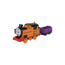 Încarcă imaginea în Galerie, Fisher Price Thomas Locomotiva Motorizata Nia cu Vagon