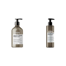 Încarcă imaginea în Galerie, Set L’Oreal Professionnel Absolut Repair Molecular - Sampon 500ml si Serum 250ml - Beauty Lounge