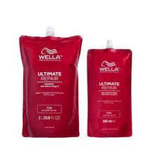 Încarcă imaginea în Galerie, Set Wella Professionals Care Ultimate Repair Pouch - Sampon 1000ml si Balsam 500ml