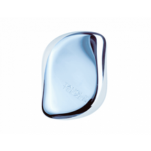 Încarcă imaginea în Galerie, Tangle Teezer Compact Baby Blue Chrome - Perie pentru Par