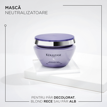 Încarcă imaginea în Galerie, Kerastase Blond Absolu Masque Ultra-Violet - Pentru Neutralizarea Tonurilor Galbene 200ml - Beauty Lounge