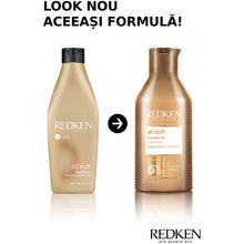 Încarcă imaginea în Galerie, Redken All Soft - Balsam cu Ulei de Argan Pentru Parul Uscat 300ml