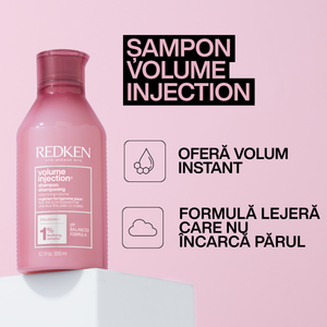 Redken Volume Injection - Sampon Pentru Parul Lipsit de Volum 300ml