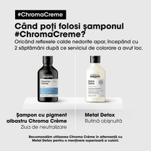 Încarcă imaginea în Galerie, L'Oreal Professionnel SE Chroma Creme Blue - Sampon Neutralizator Reflexe Portocalii 300ml