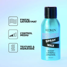 Încarcă imaginea în Galerie, Redken Wax Blast - Spray de Par Texturizant 150ml