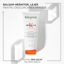 Încarcă imaginea în Galerie, Kérastase Nutritive Lait Vital Balsam Hranitor Par Uscat 200ml - Beauty Lounge