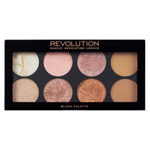 Încarcă imaginea în Galerie, Makeup Revolution Ultra Blush Palette Golden Sugar - Fard de Obraz