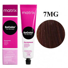 Încarcă imaginea în Galerie, Matrix Vopsea de Par Socolor 7MG Blond Mediu Mocha Auriu 90 ml
