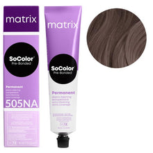 Încarcă imaginea în Galerie, Matrix Vopsea de Par Socolor 505NA Extra Acoperire Saten Deschis Natural Cenusiu 90 ml