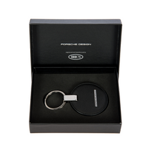 Încarcă imaginea în Galerie, Porsche Design Keyring Circle Black - Breoc din Piele Negru