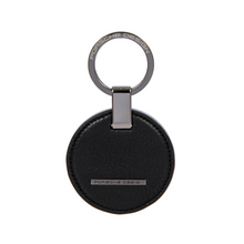 Încarcă imaginea în Galerie, Porsche Design Keyring Circle Black - Breoc din Piele Negru