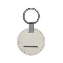 Încarcă imaginea în Galerie, Porsche Design Keyring Circle White - Breoc din Piele Alb