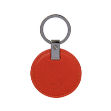 Încarcă imaginea în Galerie, Porsche Design Keyring Circle Lava Orange - Breloc din Piele Portocaliu