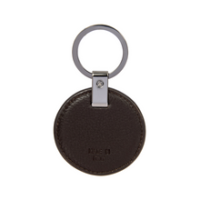 Încarcă imaginea în Galerie, Porsche Design Keyring Circle Dark Brown - Breoc din Piele Maro
