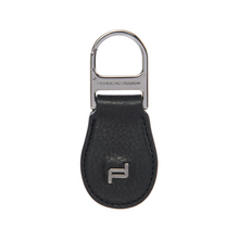 Încarcă imaginea în Galerie, Porsche Design Keyring Drop Black - Breloc din Piele Negru