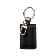 Încarcă imaginea în Galerie, Porsche Design Keyring Square Black - Breloc din Piele Negru