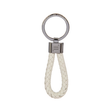 Încarcă imaginea în Galerie, Porsche Design Keyring Leather Cord Alb - Breloc din Piele