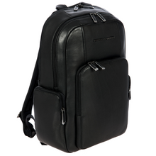 Încarcă imaginea în Galerie, Porsche Design Roadster Leather Backpack M1 Black - Rucsac din Piele Negru