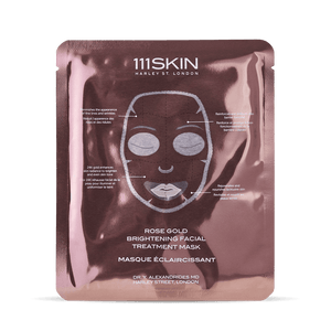 111SKIN Rose Gold Brigtening Facial Treatment Mask Single - Masca Faciala 30ml