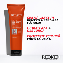 Încarcă imaginea în Galerie, Redken Frizz Dismiss Rebel Tame 250ml - Crema Pentru Netezire si Control Anti-Frizz