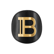 Încarcă imaginea în Galerie, Balmain Limited Edition Genuine Leather Hair Clip Gold - Accesoriu Placat cu Aur