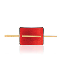 Încarcă imaginea în Galerie, Balmain Crystal Gold Hair Barrette - Barette Placata cu Aur de 18k si Cristale Swarovski