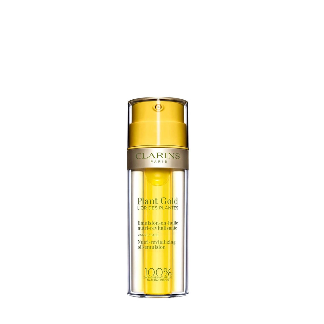Clarins Plant Gold 100% Natural Origin Face Emulsion 35ml - Ulei Hranitor Pentru Fata