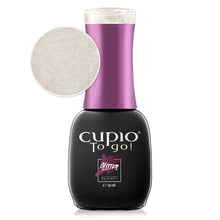Încarcă imaginea în Galerie, Cupio Oja Semipermanenta To Go! Glitter Splash - Bride Glam