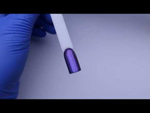 Încarcă și redă videoclipul în Galerie, Cupio Oja Semipermanenta To Go! Gold Collection Electric Purple 15ml