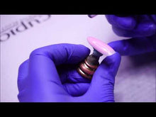 Încarcă și redă videoclipul în Galerie, Cupio Rubber Base French Collection - Perfect French Shimmer Silver 15ml