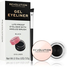 Încarcă imaginea în Galerie, Makeup Revolution Gel Eyeliner Pot - Tus de Ochi