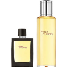 Încarcă imaginea în Galerie, Hermes Terre D'Hermes Set Eau de Toilette 30ml si 125ml Refill - Set Pentru Barbati