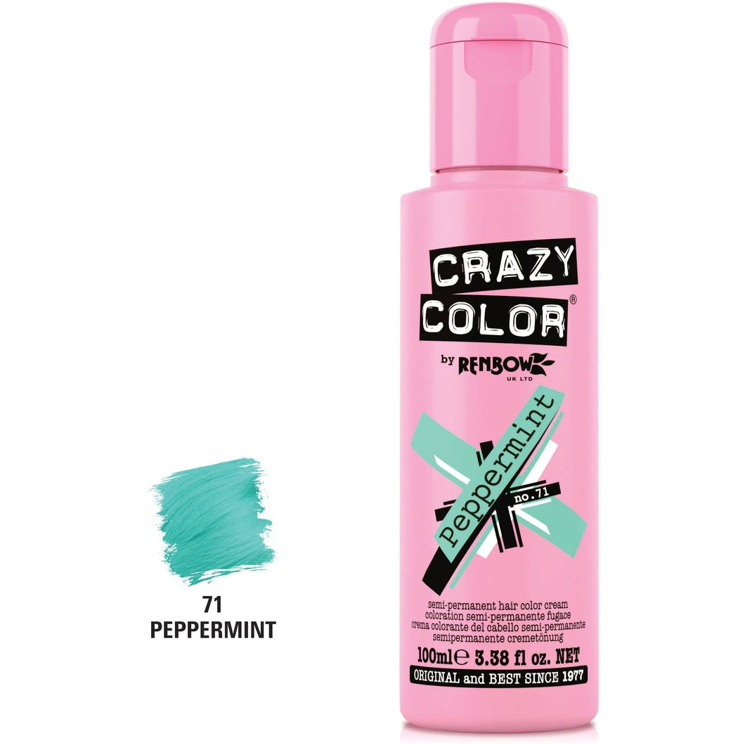 Crazy Color 71 Peppermint Vopsea Semipermanenta 100ml