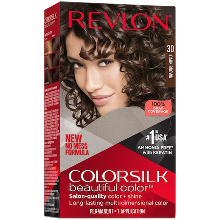 Revlon Colorsilk 30 Dark Brown - Vopsea Permanenta