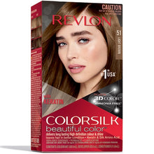Încarcă imaginea în Galerie, Revlon Colorsilk 51 Light Brwon - Vopsea Permanenta